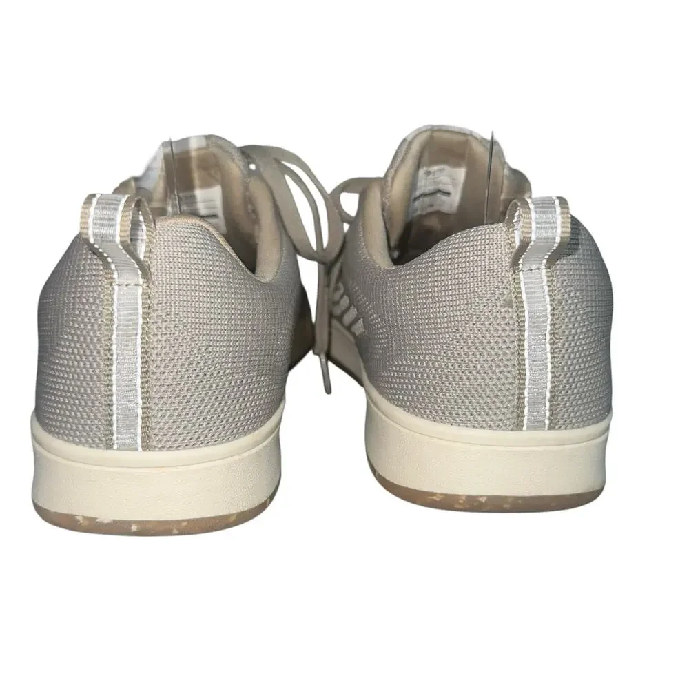 STQ Women’s Sneakers Size 8.5 Gray Knit Comfort Walking Shoes